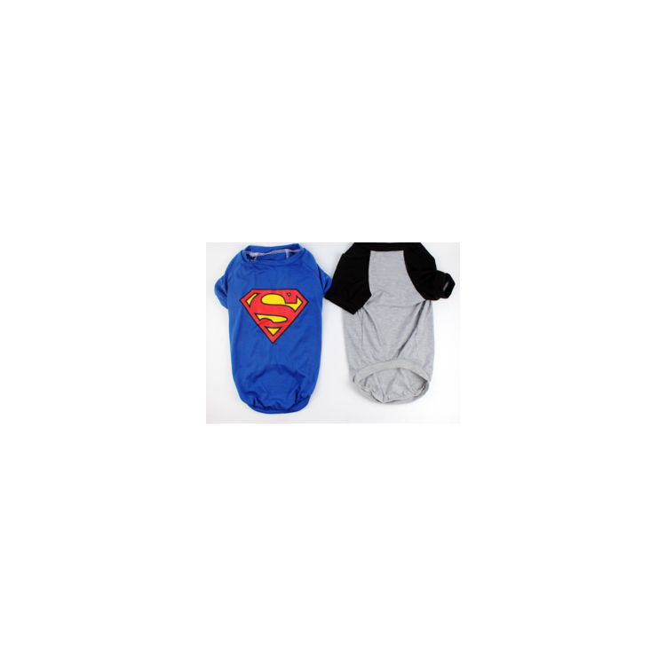 Tee-shirt Superdog et Batdog