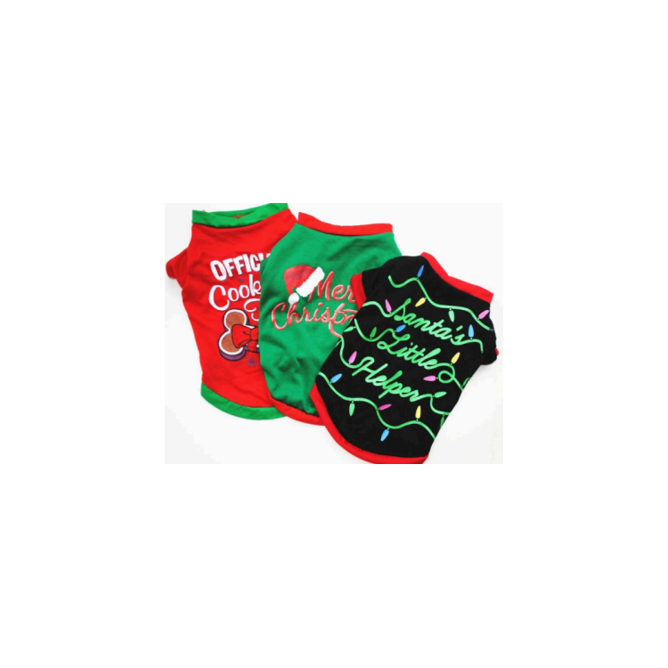 T-SHIRT DE NOËL POUR CHIEN T-SHIRT DE NOËL POUR CHIEN